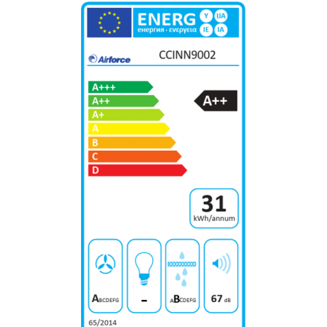 AIRFORCE Slim Plus 90A Εντοιχιζόμενη Επαγωγική Εστία με απορροφητήρα 90cm AIRFORCE Slim Plus 90A Εντοιχιζόμενη Επαγωγική Εστία με απορροφητήρα 90cm